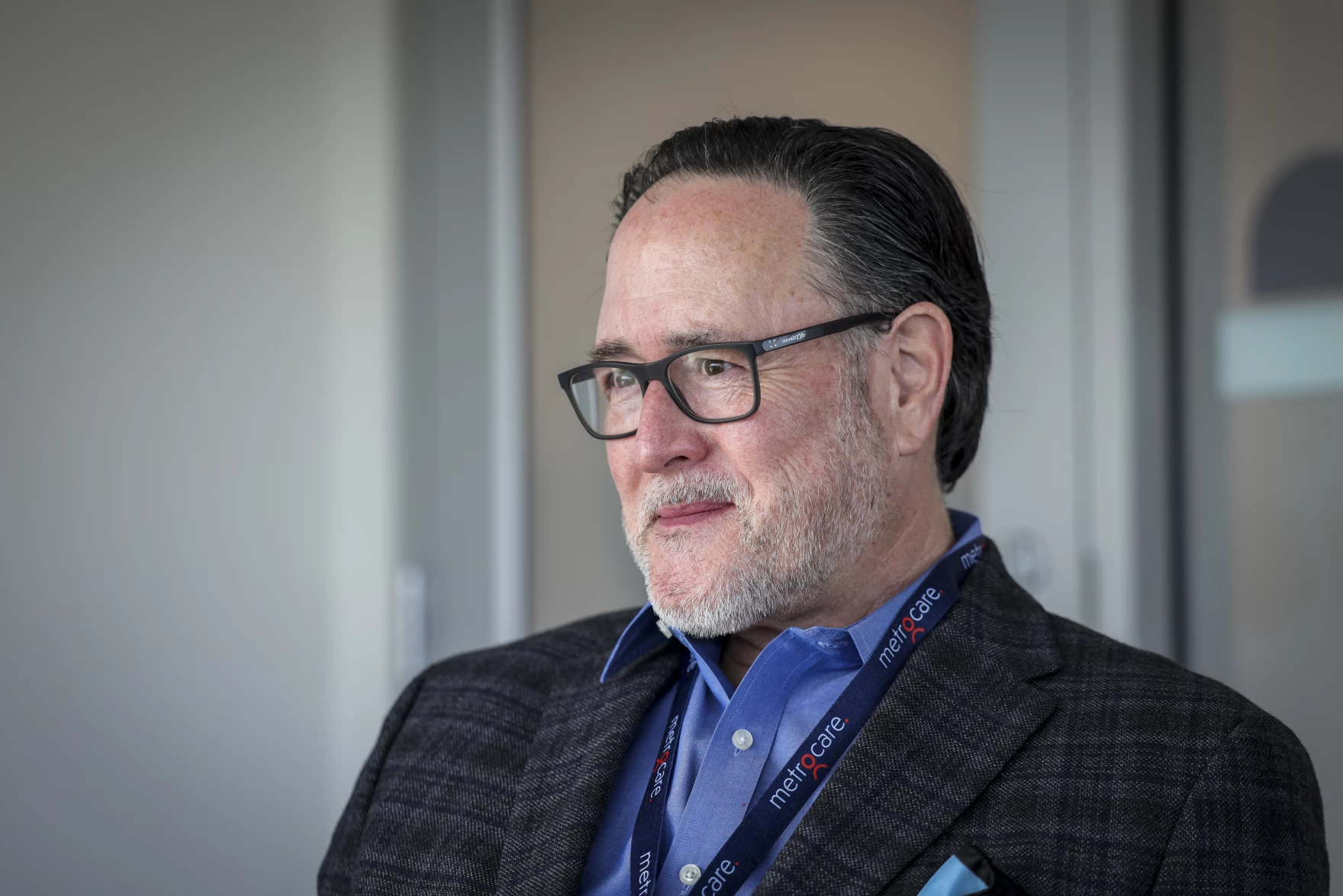 In The News 3 Close up photo of Dr. John Burruss